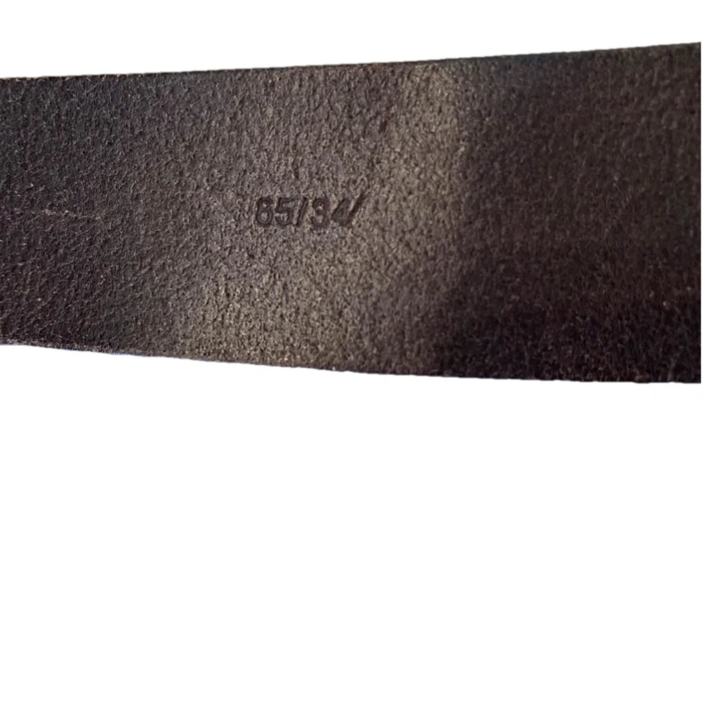 DOLCE GABBANA BROWN BELT